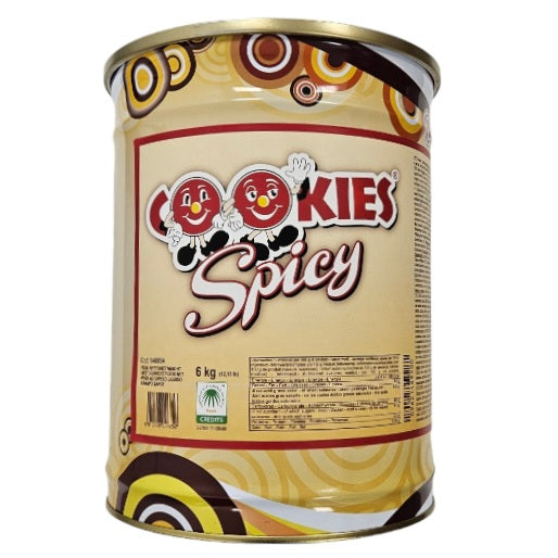 CSP6 - Cookies Spicy - Spreadable caramel cream with spicy biscuits 6kg
