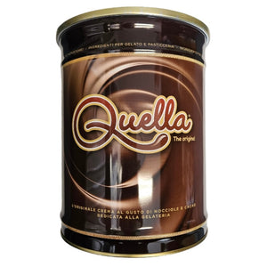 BULKQCHT6x4 - BULK BUY Quella Original Chocolate Hazelnut Topping 6kg x 4 Like Nutella