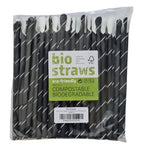 BCSS - Eco Friendly Compostable and Biodegradable Spoon Straws 125 per packet