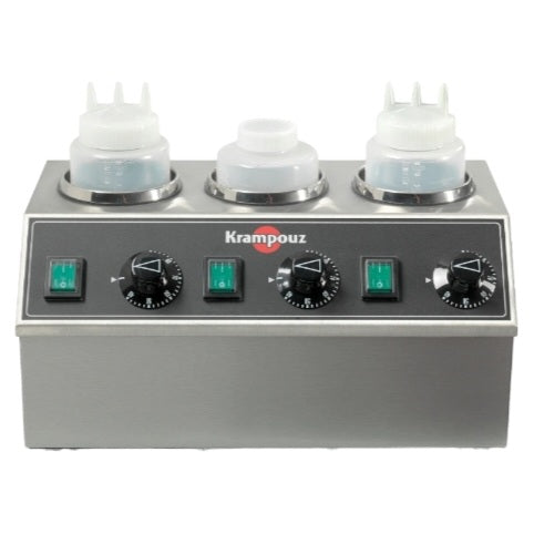 BECIC3 - 3 bottle topping warmer Krampouz