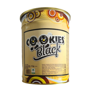 COBL6 - Cookies Black - Spreadable Cream with cocoa black Oreo type bicuits bits 6kg