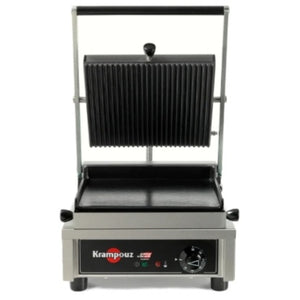 GECID3BO - Multi Contact Grill Small - Ribbed plate top-smooth plate bottom - Krampouz
