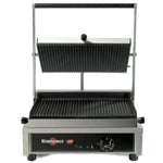 GECID4AO - Multi Contact Grill Medium - Ribbed top and bottom plates - Krampouz