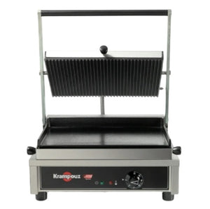 GECID4BO - Multi Contact Grill Medium - Ribbed plate top and smooth plate bottom - Krampouz