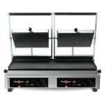 GECID5AO - Multi Contact Grill Large - Ribbed plates top, ribbed plate bottom - Krampouz