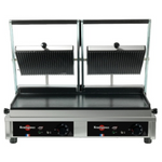 GECID5BO - Multi Contact Grill Large - Ribbed plates top, smooth plate bottom - Krmpouz