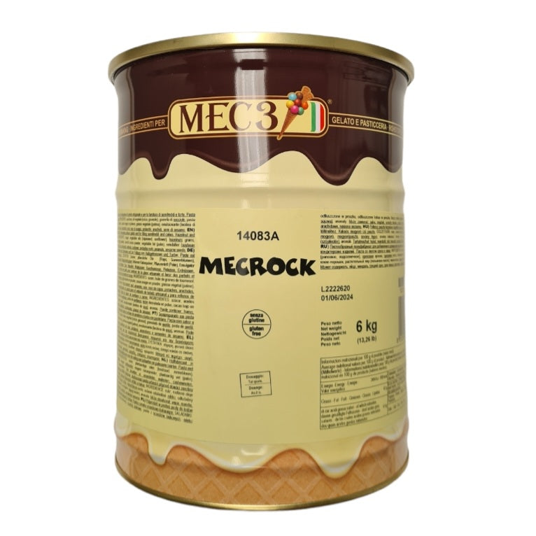 MECROCK6 - Crunchy Hazelnut and cocoa flavoured topping 6kg