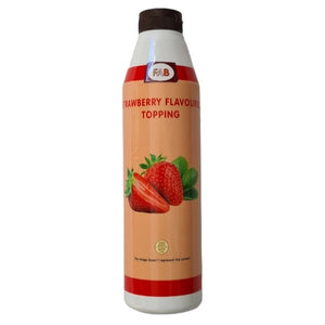 SUPERBULKSTFR6.4 - SUPER BULK BUY Strawberry Fragola Italian Topping Sauce -  4 Cases of 6x1kg