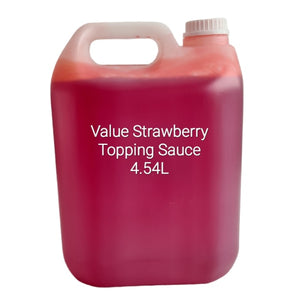 VSTTS4.5 - Value Strawberry topping sauce 4.54L