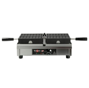 NEW! WECAHA - Single LIEGE 4x7 waffle maker 180' left to right swiveling Krampouz