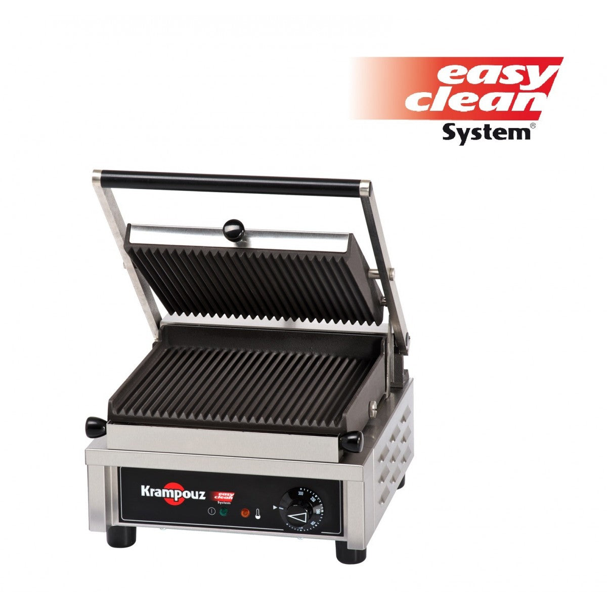 GECID3AO - Multi Contact Grill Small - Ribbed top and bottom plates - Krampouz